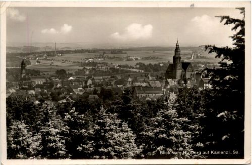 Kamenz, Blick vom Hutberg