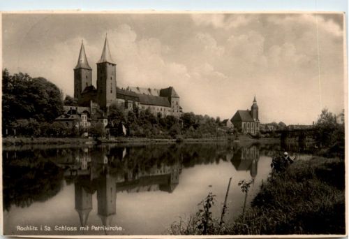 Rochlitz i.Sa., Schloss mit Petrikirche