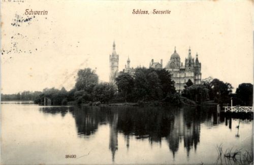 Schwerin, Schloss, Seeseite