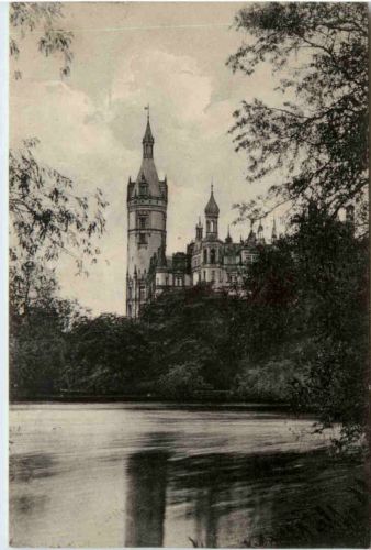 Schwerin, Schloss von der Annastrasse