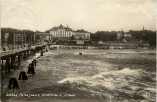 Seebad Heringsdorf, Seebrücke u. Strand