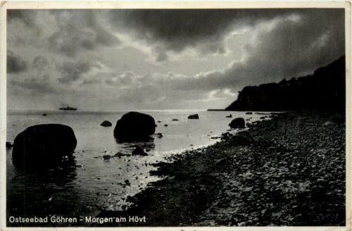 Seebad Göhren, Morgen am Hövt