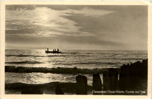 Seebad Graal-Müritz, Fischer auf See