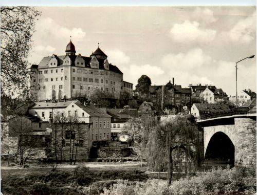 Zschopau Erzgeb., mit Burg Wildeck