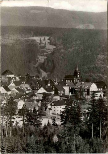 Kurort Masserberg, Blick von der Rennsteigwarte