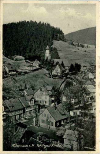 Wildemann im Oberharz, Total mit Kirche