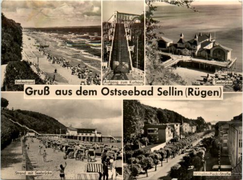 Seebad Sellin/Rügen, div. Bilder