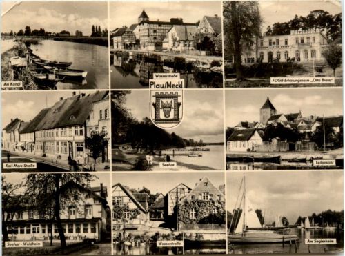 Plau i. Mecklbg., div. Bilder