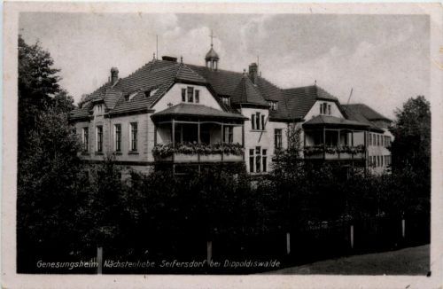 Seifersdorf bei dippoldiswalde, Genesungsheim Nächstenliebe
