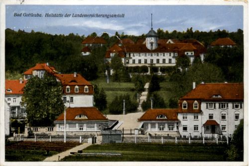 Bad Gottleuba, Heilstätte der Versicherungsanstalt