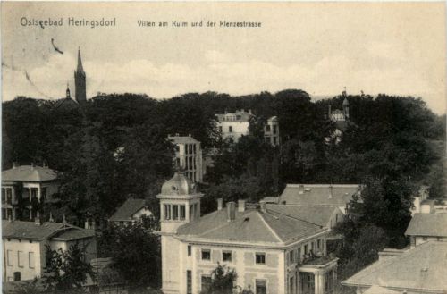 Seebad Heringsdorf, Villen am Klum und der Klenzestrasse