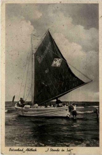 Seebad Ahlbeck, 1 Stunde in See