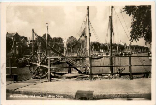 Warnemünde, Blick auf den alten Strom