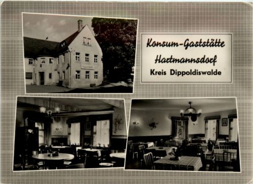 Gaststätte Hartmannsdorf Kreis Dippoldiswalde