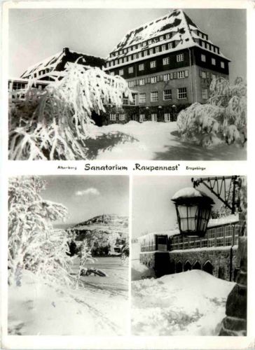 Altenberg, Sanatorium Raupennest, div. Bilder