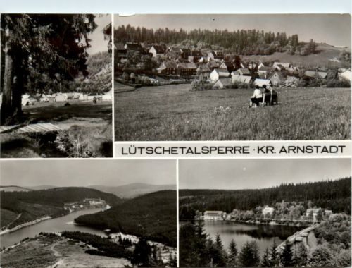Lütschetalsperre i. Thür. div. Bilder
