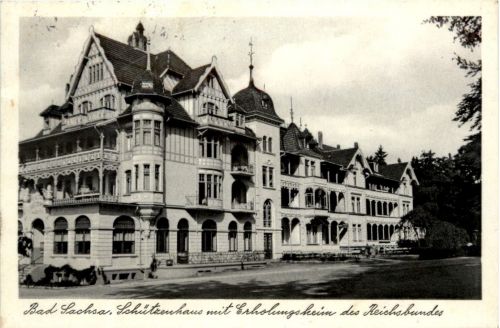 Bad Sachsa, Schützenhaus mit Erholungsheim des Reichsbundes