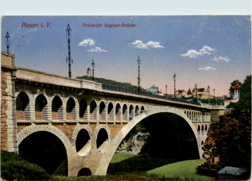 Plauen, Friedrich-August-Brücke