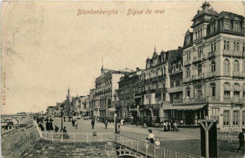 Blankenberghe - Digue de mer