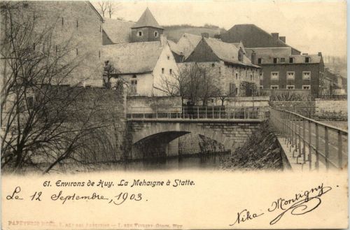 Environs de Huy - La Mehaigne a Statte