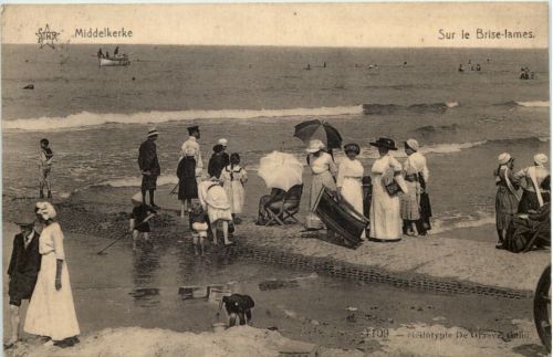 Middelkerke - Sur le Brise-lames