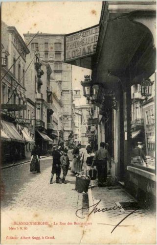 Blankenberghe - La Rue des Boulangers