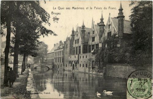 Bruges - Le Quai des Marbriers