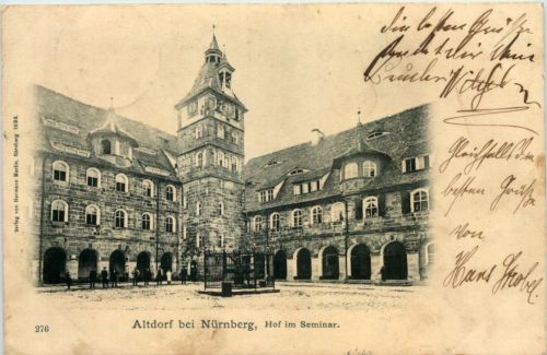 Altdorf bei Nürnberg - Hof im Seminar