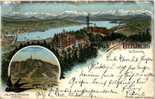 Zürich Uetliberg - Litho
