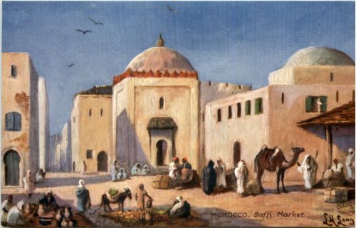 Morocco - Saffi Market - Tucks