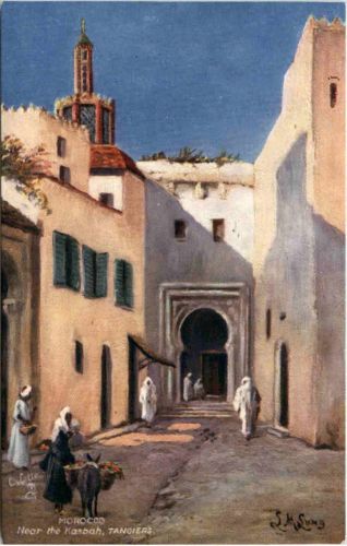 Morocco - Near the Kasbah Tangiers - Tucks