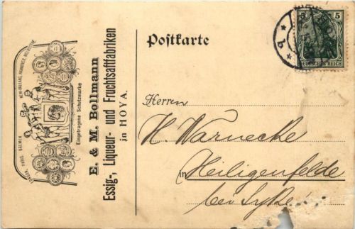 Hoya - Bollmann Essig Fruchtsaftfabriken