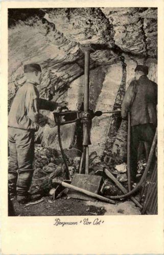 Bergmann Vor Ort - Bergbau