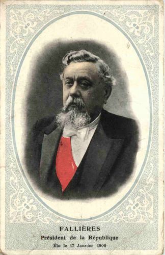 Fallieres - President de la Republique - France