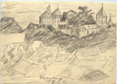 Elgersburg - handgemalt