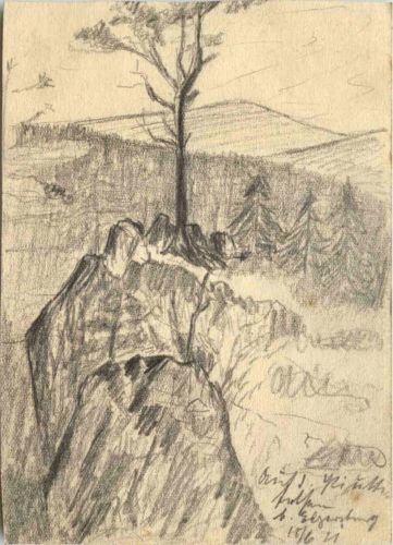 Elgersburg - handgemalt