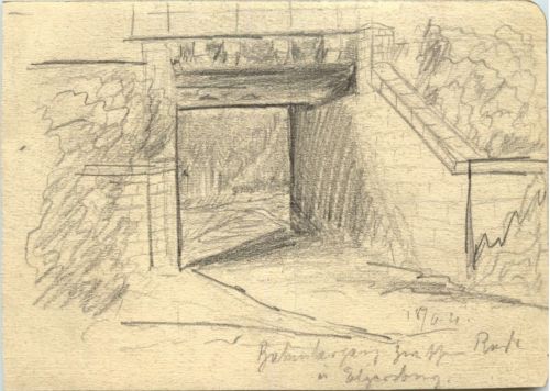 Elgersburg - handgemalt