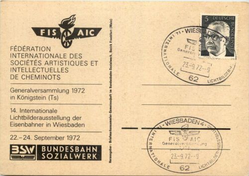 Königstein - Lichtbilderausstellung der Eisenbahner Wiesbaden