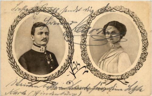 Das österreichische Thronfolgerpaar