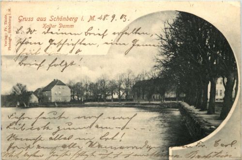 Gruss aus Schönberg - Kalter Damm