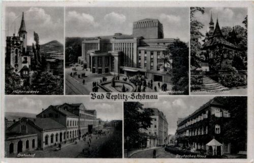 Bad Teplitz-Schönau - Feldpost 3. Reich