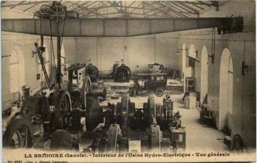 La Bridoire - Usine Hydro Electrique