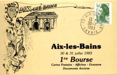 Aix les Bains - Bourse Cartes Postales