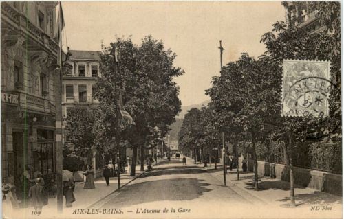 Aix les Bains - L Avenue de la Gare