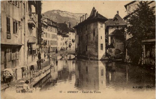Annecy - Canal du Thiou
