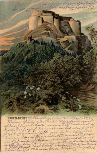 Hohen-Neuffen - Litho