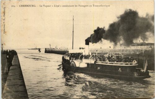 Cherbourg - Le Vapeur Lloyd