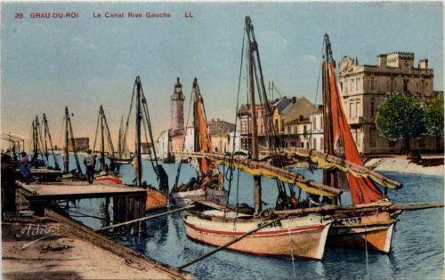 Grau du Roi - Le Canal Rive Gauche