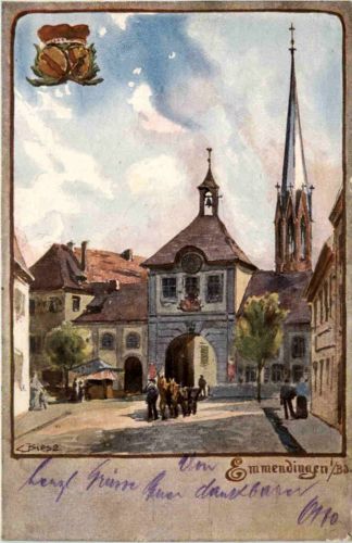 Emmendingen - Künstlerkarte Biese