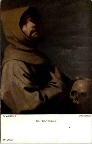 Künstlerkarte F. Zurbaran